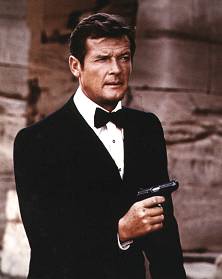 Roger Moore as 007